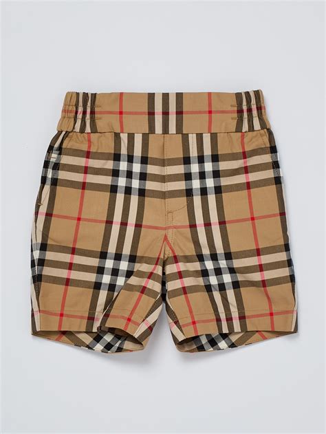 pantaloncino burberry bambino|Designer Newborn Clothes .